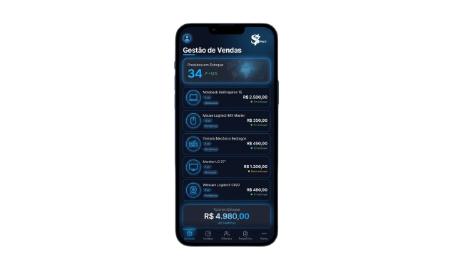 App SEU7PAY — Gestão de Vendas
